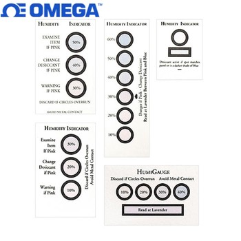 OMEGA奥米佳湿度指示卡HC-30/50-125,HC-10/30-125,HC-10/40-100