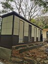 漳州戶外移動廁所成品金屬雕花板公共衛(wèi)生間定制