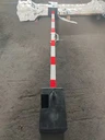 軌道自鎖型橡膠防溜枕木斜槽防機(jī)車溜車便攜式斜角安裝防溜車枕