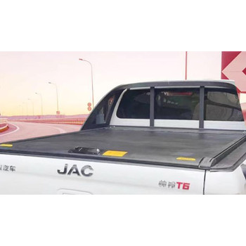 江淮帥鈴t6/t8/t9皮卡車手動卷簾蓋拉簾推拉鋁合金平蓋子