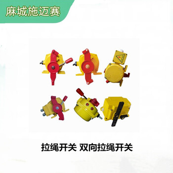 礦山防爆雙向拉繩開關(guān)KBLS2-W220V；手動(dòng)復(fù)位