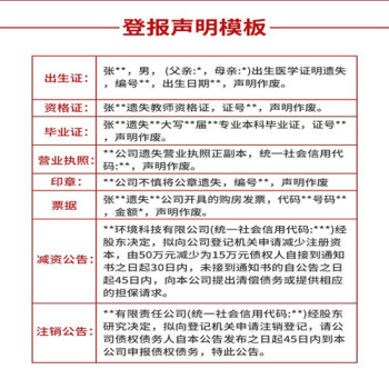 北京法院公告通知-登报热线电话