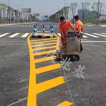 永川公路熱熔劃線道路標(biāo)線涂料重慶畫線施工涂料公司