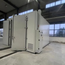 武汉新型电热轨道式烘干房设计制作完成