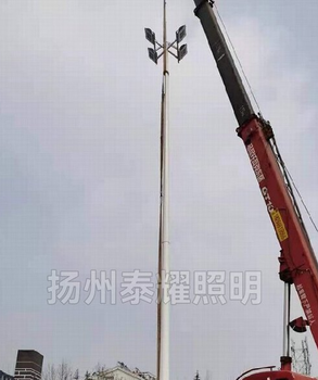 陜西渭南蒲城縣15米20米25米30米高桿燈廠家