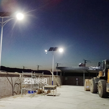 廠家供應(yīng)神木店塔鎮(zhèn)6米60W太陽能路燈配置價格