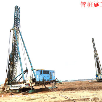 清明時節(jié)雨紛紛云浮市工業(yè)園錘擊樁施工價格開工風(fēng)雨無阻