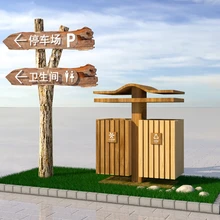 石家莊商業(yè)街環(huán)境標識設計制作公司-步行街區(qū)特色標識-早來標識