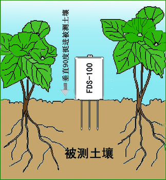 FDS-100土壤水分傳感器、土壤溫濕度計在線說明