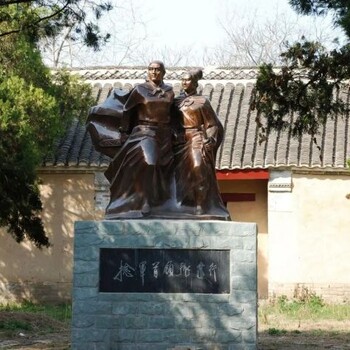 夫婦雕塑廠家-情侶人物小品-夫婦雕塑小品擺件