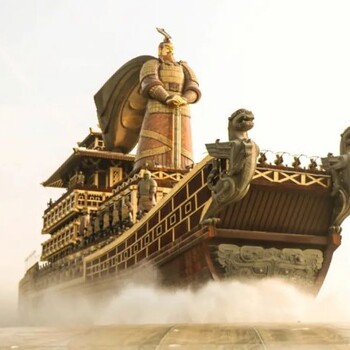 提供漢武大帝雕塑創(chuàng)意生產(chǎn)-街景小品-制造古代雕塑主題