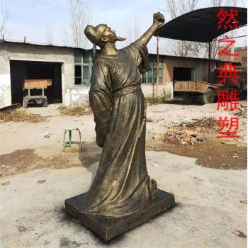 展品企业标志李白雕塑工厂-白钢构件-优价民族诗人雕塑
