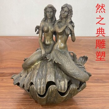 選用體育美人魚(yú)銅雕生產(chǎn)-標(biāo)識(shí)雕塑-優(yōu)價(jià)民族美人魚(yú)雕塑