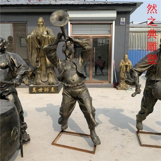 制造扭秧歌銅雕建筑生產(chǎn)商民俗方案優(yōu)選民俗銅雕