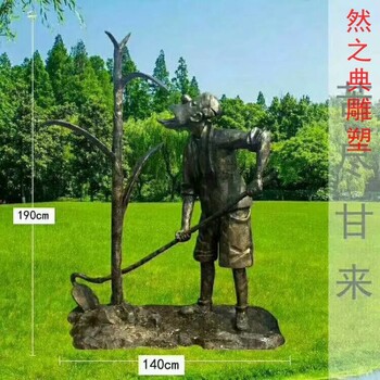 精選環(huán)境景觀農(nóng)夫雕塑工廠-鍛造工藝-制造農(nóng)民勞動(dòng)雕塑素材