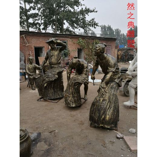 耕地雕塑廠家哪家好仿古雕塑精選房地產(chǎn)耕地雕塑展品