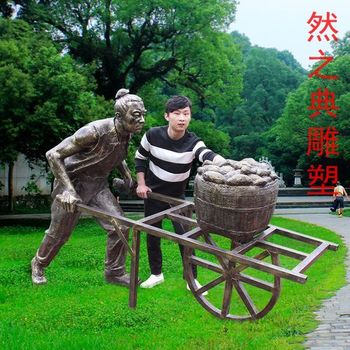 提供現(xiàn)代農(nóng)耕雕塑生產(chǎn)-小區(qū)雕塑-制造花園鄉(xiāng)村人物