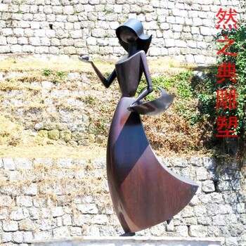 優(yōu)選鋼鑄女人銅雕制作廠家-小區(qū)擺件-制造女人銅雕園林建筑