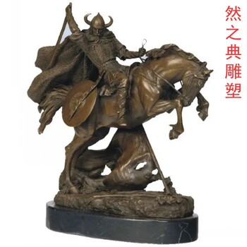 優(yōu)選鋼鑄騎手銅雕制作-街頭藝術(shù)-批發(fā)文化景觀騎手銅雕