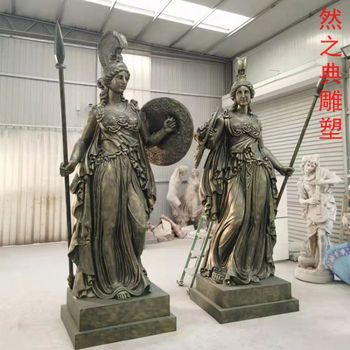 罗马武士雕塑厂家古代人小品仿铜武士雕塑价格