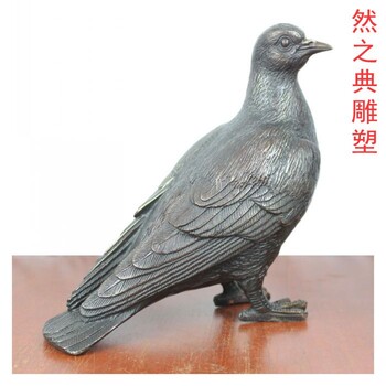 酒店鴿子銅雕制造商-景觀雕塑-裝飾景觀鴿子銅雕