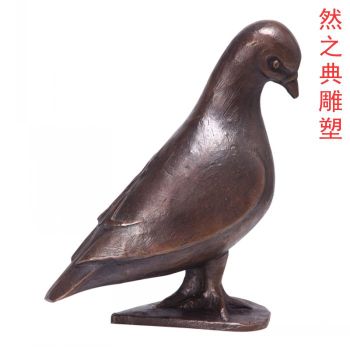 指用鸽子铜雕厂家黄铜铸造工艺黄铜鸽子铜雕价格