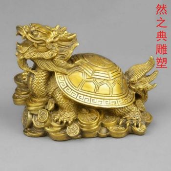点击金属乌龟铜雕工厂-水景雕塑-创意乌龟铜雕