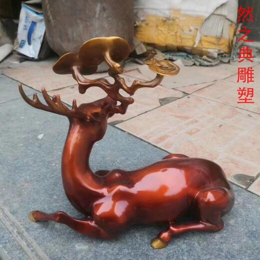 優(yōu)價景區(qū)梅花鹿雕塑價格-景區(qū)案例-地產(chǎn)鹿科雕塑