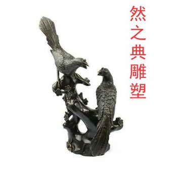預定庭院景觀喜鵲銅雕制作廠家-校園雕塑-園林景觀喜鵲銅雕