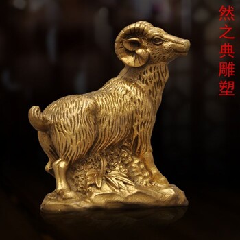 指用裝飾景觀山羊銅雕價格-廣場雕塑-景觀園林山羊銅雕