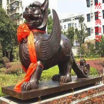 供應(yīng)景區(qū)神獸雕塑制作廠家-小區(qū)擺件-四大神獸雕塑裝飾