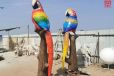 制造花园鹦鹉雕塑制作厂家-景区雕塑-纪念鹦鹉雕塑