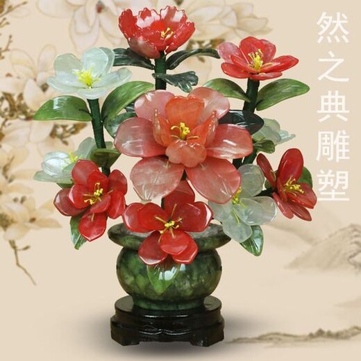 山茶花雕塑廠家承接藝術(shù)花卉點(diǎn)擊植物主題雕塑