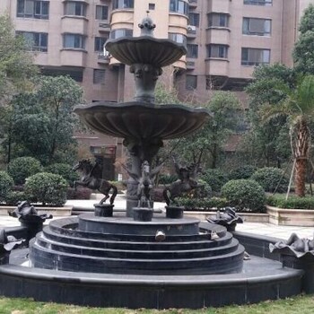 預(yù)定社區(qū)水簾噴泉價格-多彩藝術(shù)-園林水簾噴泉擺件訂做