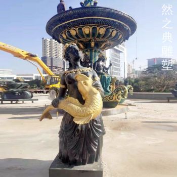 制造商景观喷泉雕塑制作厂家-街景小品-制作广场景观喷泉雕塑