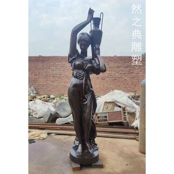 定做城市西方人雕塑生產(chǎn)商-室外軟裝-標(biāo)準(zhǔn)民族西方人雕塑