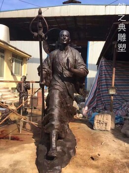 承接文化景觀玄奘雕塑廠家-街頭藝術-酒店玄奘雕塑