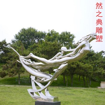 指用鋼鑄抽象人雕塑制造廠(chǎng)家-城區小品-點(diǎn)擊抽象人雕塑