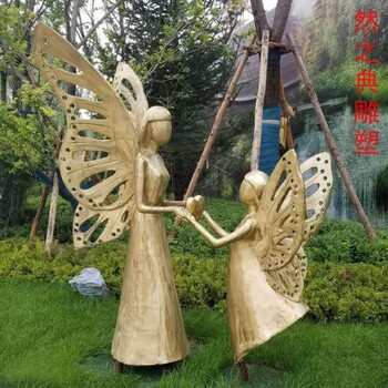 標(biāo)準(zhǔn)創(chuàng)意花仙子雕塑制造廠家-中式工藝-優(yōu)選商業(yè)花仙子雕塑