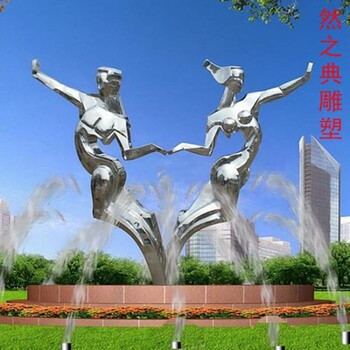 優(yōu)選鋼鑄扭秧歌雕塑廠家-街頭雕塑-定做花園扭秧歌雕塑
