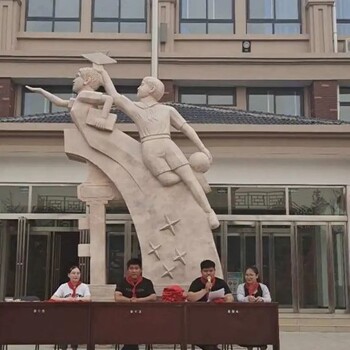 通用學(xué)生雕塑廠家放飛理想題材不銹鋼學(xué)生雕塑制作