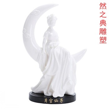 制造花園月宮仙子雕塑制作廠家-露天雕塑-生產商小神話雕塑