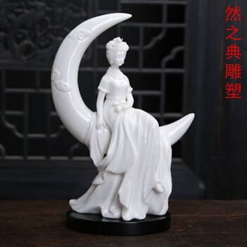 制造花園月宮仙子雕塑制作廠家-露天雕塑-生產商小神話雕塑
