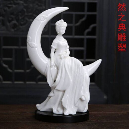 供給構(gòu)件月宮仙子雕塑制造-園林裝飾-標(biāo)準(zhǔn)神話雕塑生產(chǎn)