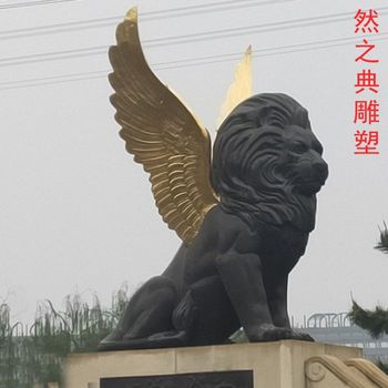 供給構件飛獅雕塑廠(chǎng)家-街頭藝術(shù)-定制飛獅雕塑