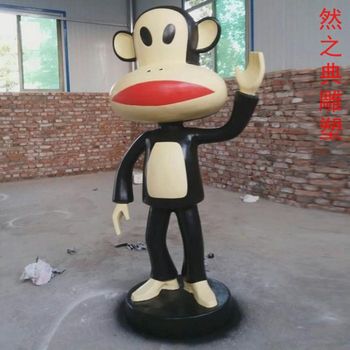 承接現(xiàn)代猴子雕塑制造商-鋼管組合-定做花園猴子雕塑