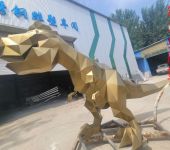 选购恐龙雕塑厂家神兽类型不锈钢恐龙雕塑生产