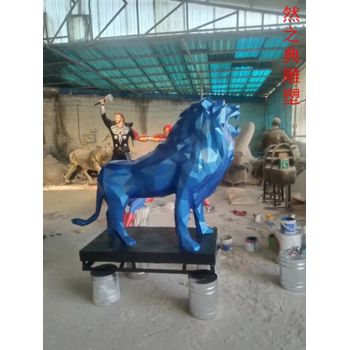 供需校園文化獅子雕塑廠家-露天雕塑-供給構(gòu)件獅子雕塑