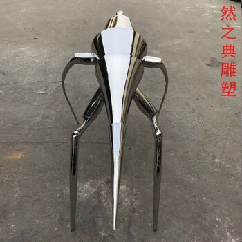 制作校園螞蚱雕塑工廠-街道標識-制造花園螞蚱雕塑