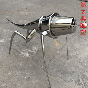 制作校園螞蚱雕塑工廠-街道標識-制造花園螞蚱雕塑